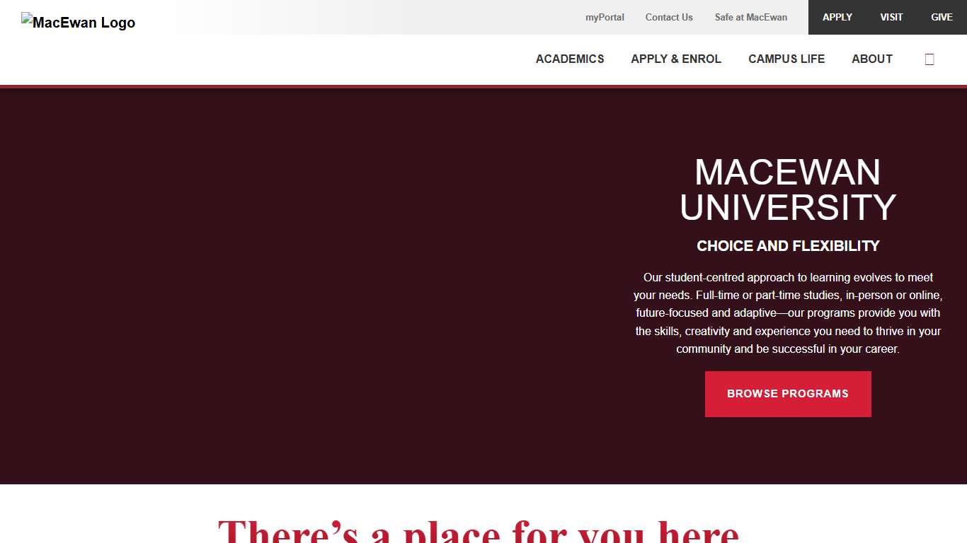Home - MacEwan University